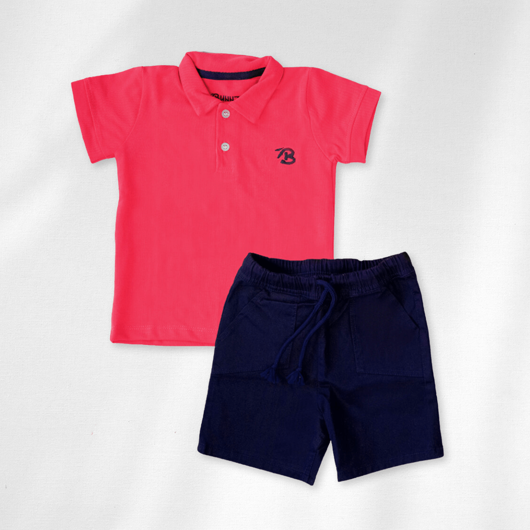 Baby boy Polo T-shirt with Shorts