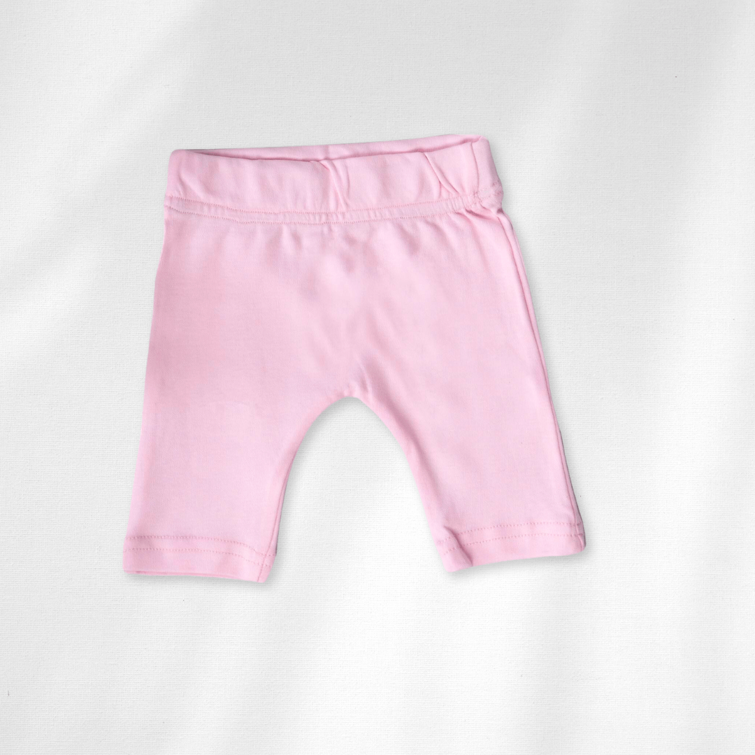 Newborn Clothing five pieces for baby girls , includes strip baby pants, plain baby  pants, two baby bodysuits and newborn jacket